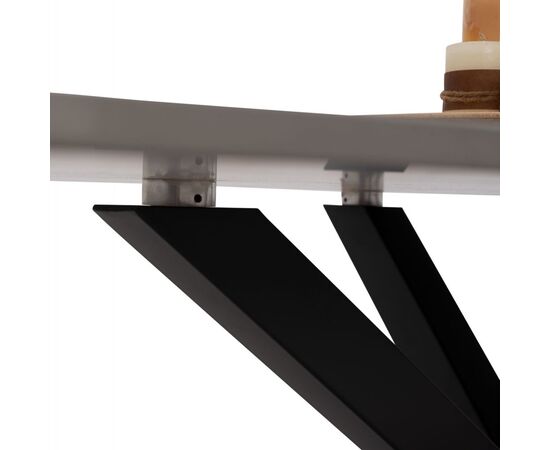 ΤΡΑΠΕΖΙ ΤΡΑΠΕΖΑΡΙΑΣ SYNTEC HM9308.03 SINTERED STONE ΓΚΡΙ ΜΕΤΑΛΛΙΚΑ ΠΟΔΙΑ 160x90x75Υεκ. - ΤΡΑΠΕΖΙΑ ΚΟΥΖΙΝΑΣ στο Milonadakis.gr