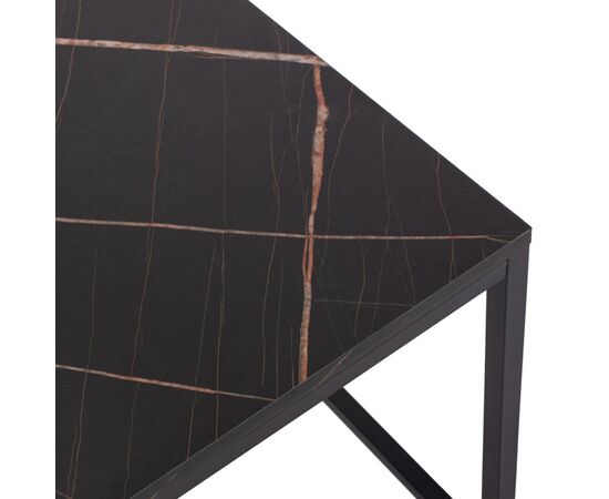 ΖΙΓΚΟΝ GRELAY 2 ΤΕΜ MDF ΟΨΗ ΜΑΡΜΑΡΟΥ & ΜΕΤΑΛΛΟ HM8762.13 45Χ45Χ50εκ. & 37Χ37Χ43 εκ. - ΒΟΗΘΗΤΙΚΑ ΤΡΑΠΕΖΑΚΙΑ στο Milonadakis.gr
