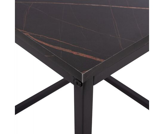 ΖΙΓΚΟΝ GRELAY 2 ΤΕΜ MDF ΟΨΗ ΜΑΡΜΑΡΟΥ & ΜΕΤΑΛΛΟ HM8762.13 45Χ45Χ50εκ. & 37Χ37Χ43 εκ. - ΒΟΗΘΗΤΙΚΑ ΤΡΑΠΕΖΑΚΙΑ στο Milonadakis.gr