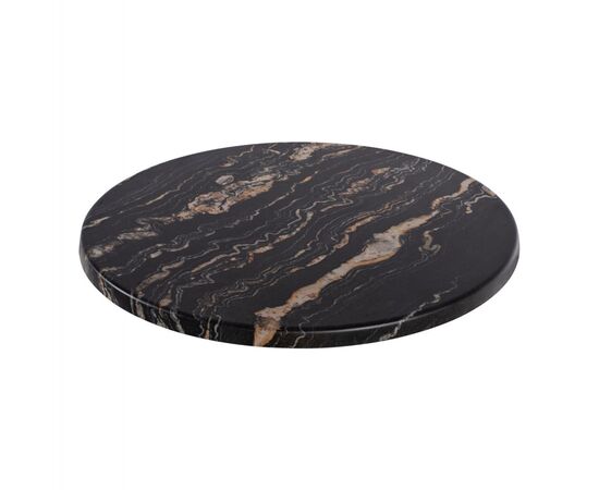 ΕΠΙΦΑΝΕΙΑ ΤΡΑΠΕΖΙΟΥ Φ60Χ2.5εκ. 5787 WERZALIT BLACK GOLD MARBLE HM5227.15 - ΚΑΠΑΚΙΑ WERZALIT στο Milonadakis.gr