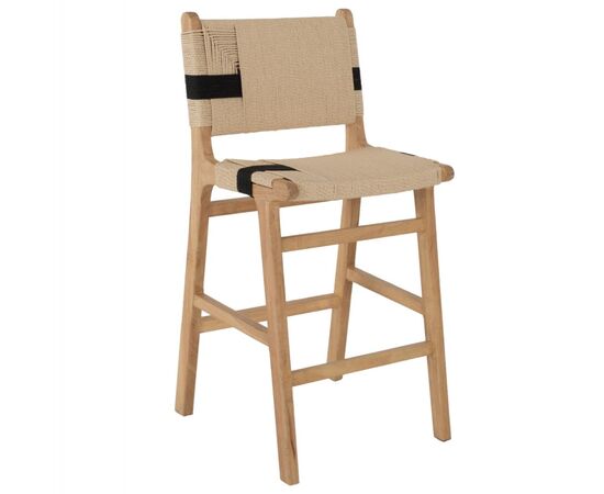 ΣΚΑΜΠΟ ΜΕΣΑΙΟΥ ΥΨΟΥΣ HM9325.01 RUBBERWOOD & ΣΧΟΙΝΙ-ΦΥΣΙΚΟ RUSTIC 45x46x95Υεκ. - ΣΚΑΜΠΩ στο Milonadakis.gr