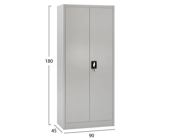 ΝΤΟΥΛΑΠΑ ΜΕΤΑΛΛΙΚΗ CLOD HM5961.11 2ΦΥΛΛΗ ΜΕ ΧΩΡΙΣΜΑ ΑΝΟΙΧΤΟ ΓΚΡΙ 90Χ40Χ180Yεκ. - ΝΤΟΥΛΑΠΕΣ ΠΛΑΣΤΙΚΕΣ-ΜΕΤΑΛΛΙΚΕΣ στο Milonadakis.gr