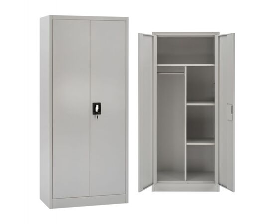 ΝΤΟΥΛΑΠΑ ΜΕΤΑΛΛΙΚΗ CLOD HM5961.11 2ΦΥΛΛΗ ΜΕ ΧΩΡΙΣΜΑ ΑΝΟΙΧΤΟ ΓΚΡΙ 90Χ40Χ180Yεκ. - ΝΤΟΥΛΑΠΕΣ ΠΛΑΣΤΙΚΕΣ-ΜΕΤΑΛΛΙΚΕΣ στο Milonadakis.gr
