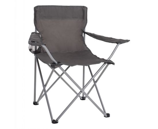 ΠΟΛΥΘΡΟΝΑ FISHERMAN HM5096.01 ΠΤΥΣΣΟΜΕΝΗ CAMPING ΜΕ ΘΕΣΗ ΓΙΑ ΠΟΤΗΡΙ ΓΚΡΙ 77x48x81εκ. - ΚΑΡΕΚΛΕΣ - ΠΟΛΥΘΡΟΝΕΣ στο Milonadakis.gr