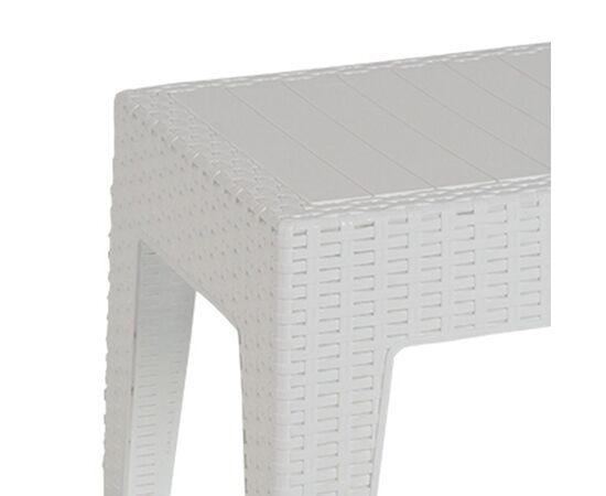Τραπέζι Cosmic pakoworld PP λευκό 55x40x43.5εκ - ΤΡΑΠΕΖΙΑ ΕΞ. ΧΩΡΟΥ στο Milonadakis.gr