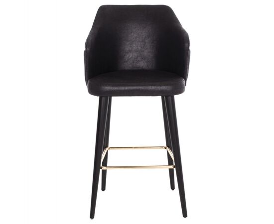 ΣΚΑΜΠΟ BAR ΕΠΑΓΓΕΛΜΑΤΙΚΟ ALONZO HM9281.14 Τ.NUBUCK ΜΑΥΡΟ ΞΥΛΙΝΟ 50x62x108,5Υεκ. - ΣΚΑΜΠΟ ΜΠΑΡ στο Milonadakis.gr