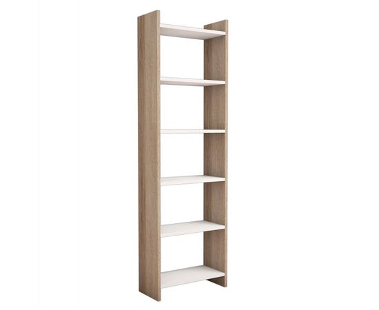 ΒΙΒΛΙΟΘΗΚΗ CLASSIKER HM9226.12 ΜΕΛΑΜΙΝΗΣ SONΟMA-ΛΕΥΚΟ 48,5x22x160Υεκ. - ΒΙΒΛΙΟΘΗΚΕΣ στο Milonadakis.gr
