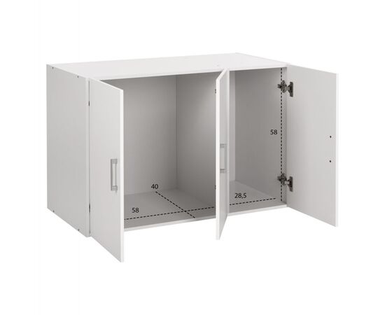 ΠΑΤΑΡΙ 3ΦΥΛΛΗΣ ΝΤΟΥΛΑΠΑΣ ΜΕΛΑΜΙΝΗΣ ALIVIA HM351.05 ΣΕ ΧΡΩΜΑ ΛΕΥΚΟ 90,2x42x60Yεκ. - ΝΤΟΥΛΑΠΕΣ στο Milonadakis.gr