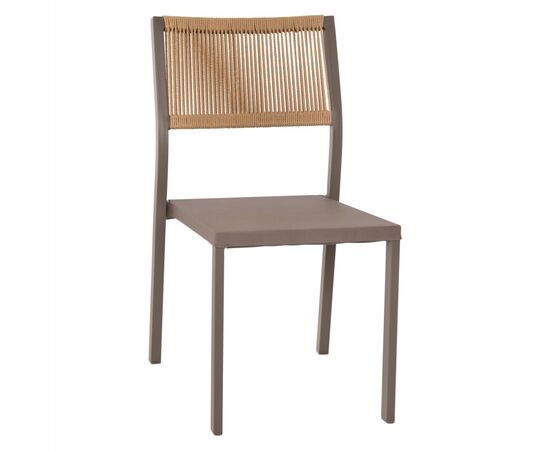 ΚΑΡΕΚΛΑ ΑΛΟΥΜΙΝΙΟΥ ΣΑΜΠΑΝΙ ΜΕ RATTAN & TEXTLINE HM5921.03 46x55,5x83 εκ. - ΚΑΡΕΚΛΕΣ - ΠΟΛΥΘΡΟΝΕΣ στο Milonadakis.gr