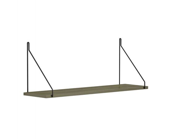 ΡΑΦΙ ΤΟΙΧΟΥ AGILAN ΜΕΛΑΜΙΝΗΣ HM9183.12 OLIVE GREY 72x20x27Y εκ. - ΡΑΦΙΑ ΤΟΙΧΟΥ στο Milonadakis.gr