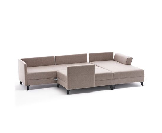 Πολυμορφικός καναπές κρεβάτι PWF-0536 pakoworld ύφασμα κρεμ 300x202x78εκ - ΚΑΡΕΚΛΕΣ ΓΡΑΦΕΙΟΥ στο Milonadakis.gr