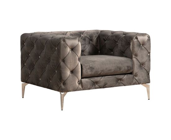 Πολυθρόνα PWF-0579 pakoworld ύφασμα ανθρακί 108x90x70εκ - ΓΡΑΦΕΙΑ στο Milonadakis.gr