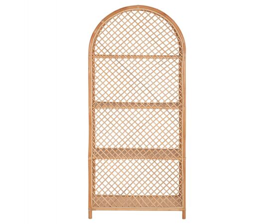 ΒΙΒΛΙΟΘΗΚΗ SIMOK HM9552 ΑΠΟ ΦΥΣΙΚΟ RATTAN ΣΕ ΦΥΣΙΚΟ ΧΡΩΜΑ 80x40x182Υεκ. - ΒΙΤΡΙΝΕΣ στο Milonadakis.gr