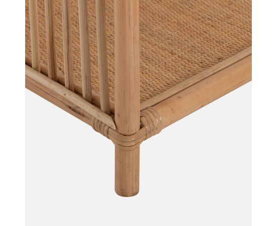 ΒΙΒΛΙΟΘΗΚΗ SIMOK HM9552 ΑΠΟ ΦΥΣΙΚΟ RATTAN ΣΕ ΦΥΣΙΚΟ ΧΡΩΜΑ 80x40x182Υεκ. - ΒΙΤΡΙΝΕΣ στο Milonadakis.gr