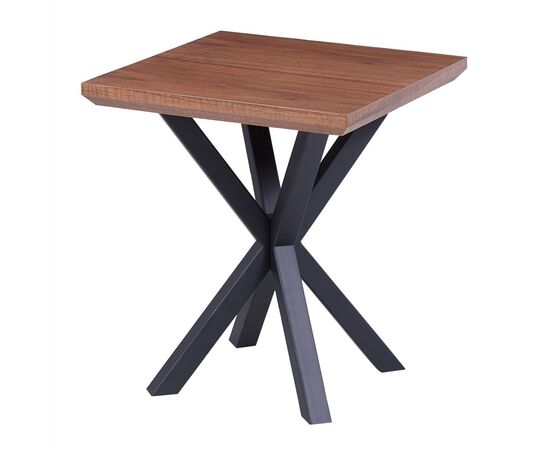 ΒΟΗΘΗΤΙΚΟ ΤΡΑΠΕΖΑΚΙ ΣΑΛΟΝΙΟΥ HM9471.02 MDF ΜΕ ΚΑΠΛΑΜΑ ΑΠΟ ΞΥΛΟ ΚΑΡΥΔΙΑΣ-ΜΕΤΑΛ.ΒΑΣΗ 50x50x58Υεκ. - ΒΟΗΘΗΤΙΚΑ ΤΡΑΠΕΖΑΚΙΑ στο Milonadakis.gr