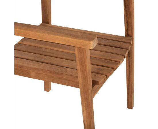 ΠΟΛΥΘΡΟΝΑ ERIETTA ΞΥΛΟ TEAK ΣΤΟΙΒΑΖΟΜΕΝΗ HM9534 ΣΕ ΦΥΣΙΚΟ ΧΡΩΜΑ 60x54x87Y εκ. - ΚΑΡΕΚΛΕΣ - ΠΟΛΥΘΡΟΝΕΣ ΕΣ. στο Milonadakis.gr