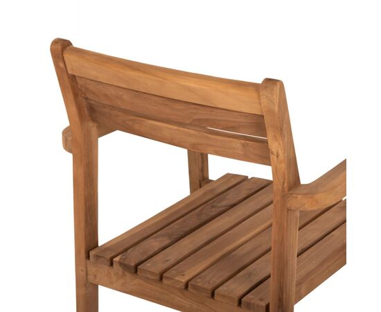 ΠΟΛΥΘΡΟΝΑ ERIETTA ΞΥΛΟ TEAK ΣΤΟΙΒΑΖΟΜΕΝΗ HM9534 ΣΕ ΦΥΣΙΚΟ ΧΡΩΜΑ 60x54x87Y εκ. - ΚΑΡΕΚΛΕΣ - ΠΟΛΥΘΡΟΝΕΣ ΕΣ. στο Milonadakis.gr