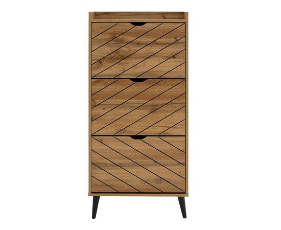 Παπουτσοθήκη Thelma pakoworld 9 ζεύγων sonoma 60x23.8x131.6εκ - ΝΤΟΥΛΑΠΙΑ - ΠΑΠΟΥΤΣΟΘΗΚΕΣ στο Milonadakis.gr