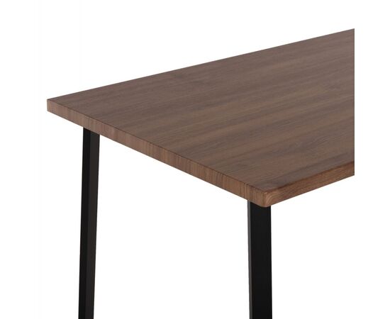 ΤΡΑΠΕΖΙ ΤΡΑΠΕΖΑΡΙΑΣ JAY HM9531 MDF ΚΑΡΥΔΙ-ΜΑΥΡA ΜΕΤΑΛΛΙΚΑ ΠΟΔΙΑ 120x70x76Υεκ. - ΤΡΑΠΕΖΙΑ ΚΟΥΖΙΝΑΣ στο Milonadakis.gr