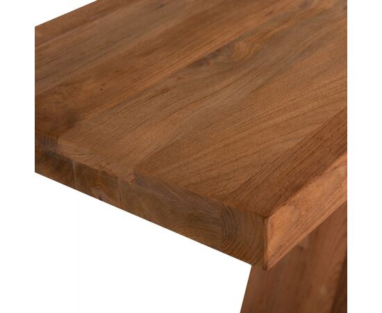 ΚΟΝΣΟΛΑ ΑΠΟ ΞΥΛΟ ΤΕΑΚ ΦΥΣΙΚΟ ΧΡΩΜΑ HM9555 220x50x90Υεκ. - ΜΠΟΥΦΕΔΕΣ-ΚΟΝΣΟΛΕΣ στο Milonadakis.gr