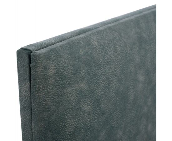 ΚΡΕΒΑΤΙ MILO ΑΠΟ ΠΡΑΣΙΝΟ ΥΦΑΣΜΑ τύπου NUBUCK HM652.27 ΓΙΑ ΣΤΡΩΜΑ 90x200 εκ. - ΚΡΕΒΑΤΙΑ στο Milonadakis.gr