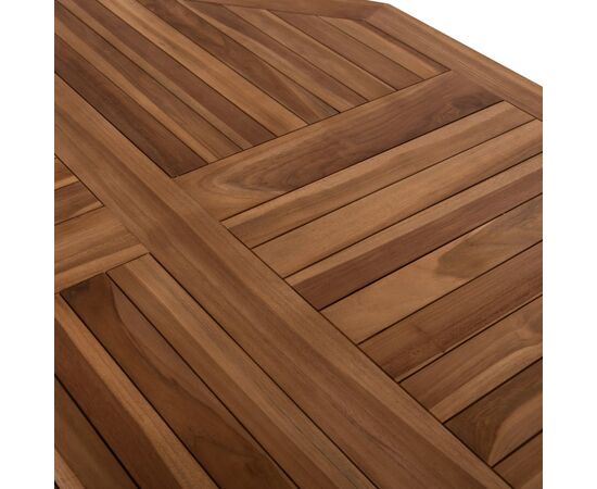 ΤΡΑΠΕΖΙ ΠΟΛΥΓΩΝΟ KENDALL ΠΤΥΣΣΟΜΕΝΟ HM9545 TEAK ΣΕ ΦΥΣΙΚΟ ΧΡΩΜΑ 120x120x75Yεκ. - ΤΡΑΠΕΖΙΑ ΕΞ. ΧΩΡΟΥ στο Milonadakis.gr