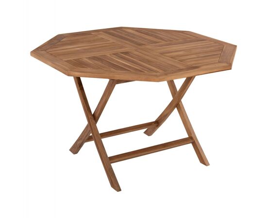 ΤΡΑΠΕΖΙ ΠΟΛΥΓΩΝΟ KENDALL ΠΤΥΣΣΟΜΕΝΟ HM9545 TEAK ΣΕ ΦΥΣΙΚΟ ΧΡΩΜΑ 120x120x75Yεκ. - ΤΡΑΠΕΖΙΑ ΕΞ. ΧΩΡΟΥ στο Milonadakis.gr