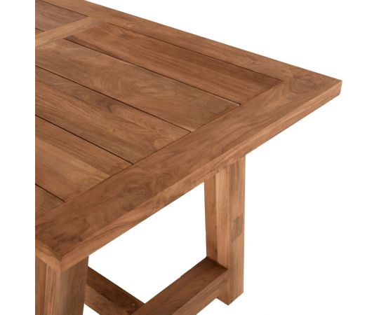 ΤΡΑΠΕΖΙ ΤΡΑΠΕΖΑΡΙΑΣ HM7922 PLUTON RECYCLED TEAK ΣΕ ΦΥΣΙΚΟ ΧΡΩΜΑ 200X100X75Yεκ. - ΤΡΑΠΕΖΙΑ ΚΟΥΖΙΝΑΣ στο Milonadakis.gr