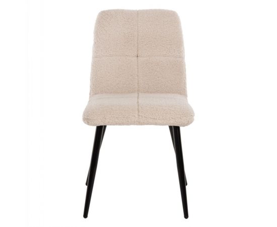 ΚΑΡΕΚΛΑ SHELLY HM8590.02 ΛΕΥΚΟ TEDDY ΥΦΑΣΜΑ ME ΜΕΤΑΛΛΙΚΑ ΜΑΥΡΑ ΠΟΔΙΑ 48x64x87Yεκ. - ΚΑΡΕΚΛΕΣ - ΠΟΛΥΘΡΟΝΕΣ ΕΣ. στο Milonadakis.gr