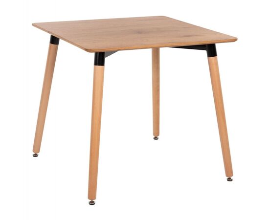 ΤΡΑΠΕΖΙ MINIMAL HM0057.04 ΣΕ ΦΥΣΙΚΟ ΧΡΩΜΑ MDF-ΠΟΔΙΑ ΟΞΙΑ ΦΥΣΙΚΟ ΧΡΩΜΑ 80Χ80Χ74Υεκ - ΤΡΑΠΕΖΙΑ ΚΟΥΖΙΝΑΣ στο Milonadakis.gr
