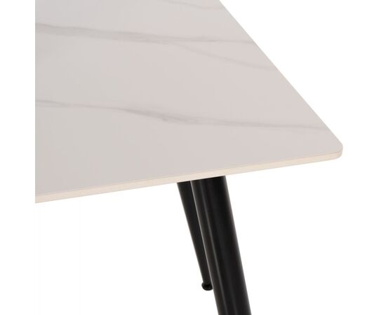 ΤΡΑΠΕΖΙ ΤΡΑΠΕΖΑΡΙΑΣ SINTERED STONE TOM HM8588.02 WHITE MARBLE 160x90x76Y εκ. - ΤΡΑΠΕΖΙΑ ΚΟΥΖΙΝΑΣ στο Milonadakis.gr