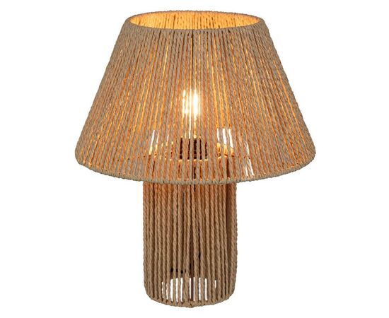 Επιτραπέζιο φωτιστικό Lilo pakoworld φυσικό Φ32x38εκ - ΕΠΙΤΡΑΠΕΖΙΑ ΦΩΤΙΣΤΙΚΑ στο Milonadakis.gr