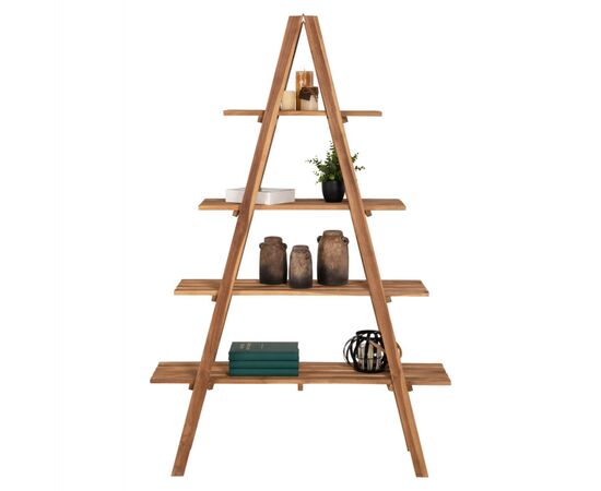 ΒΙΒΛΙΟΘΗΚΗ STAM HM7895 TEAK ΞΥΛΟ ΣΕ ΦΥΣΙΚΟ ΧΡΩΜΑ 120x33x180Y εκ. - ΒΙΤΡΙΝΕΣ στο Milonadakis.gr