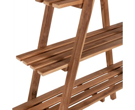 ΒΙΒΛΙΟΘΗΚΗ STAM HM7895 TEAK ΞΥΛΟ ΣΕ ΦΥΣΙΚΟ ΧΡΩΜΑ 120x33x180Y εκ. - ΒΙΤΡΙΝΕΣ στο Milonadakis.gr