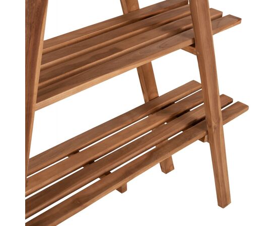 ΒΙΒΛΙΟΘΗΚΗ STAM HM7895 TEAK ΞΥΛΟ ΣΕ ΦΥΣΙΚΟ ΧΡΩΜΑ 120x33x180Y εκ. - ΒΙΤΡΙΝΕΣ στο Milonadakis.gr
