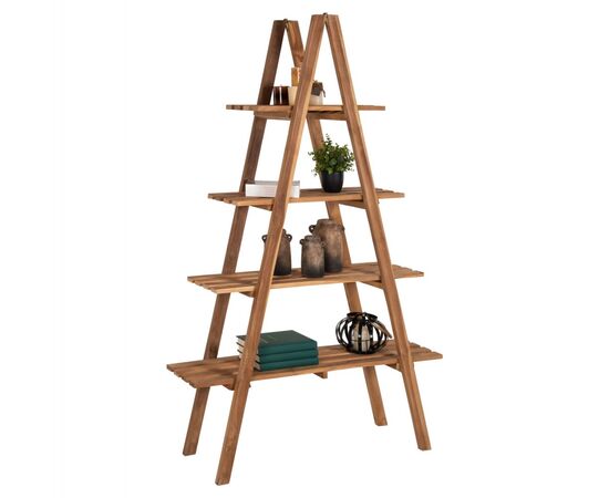 ΒΙΒΛΙΟΘΗΚΗ STAM HM7895 TEAK ΞΥΛΟ ΣΕ ΦΥΣΙΚΟ ΧΡΩΜΑ 120x33x180Y εκ. - ΒΙΤΡΙΝΕΣ στο Milonadakis.gr