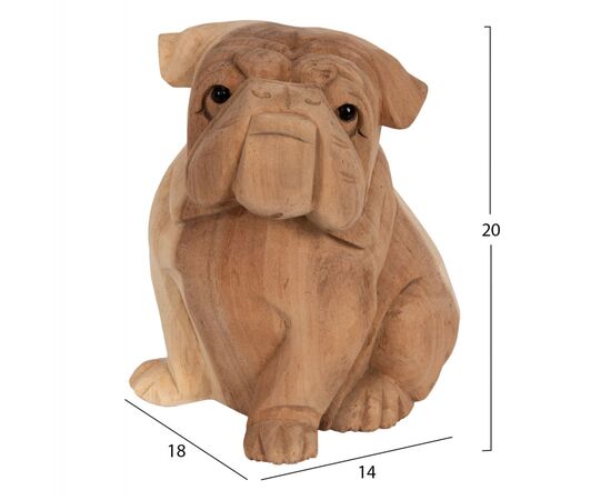ΕΠΙΤΡΑΠΕΖΙΟ ΔΙΑΚΟΣΜΗΤΙΚΟ DOZER BULLDOG ΞΥΛΟ SUAR ΣΕ ΦΥΣΙΚΟ ΧΡΩΜΑ HM7925 18x14x20Y εκ. - ΑΝΤΙΚΕΙΜΕΝΑ στο Milonadakis.gr