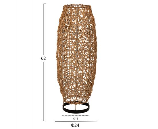 ΦΩΤΙΣΤΙΚΟ ΔΑΠΕΔΟΥ HM7877 RATTAN ΣΕ ΦΥΣΙΚΟ ΧΡΩΜΑ Φ24x62Yεκ. - ΦΩΤΙΣΤΙΚΑ ΔΑΠΕΔΟΥ στο Milonadakis.gr
