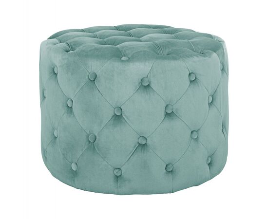 ΣΚΑΜΠΟ KASSIE ΦΥΣΤΙΚΙ ΒΕΛΟΥΔΟ ΤΥΠΟΥ CHESTERFIELD HM8406.07 Φ60X43Υ εκ. - ΠΟΥΦ - ΣΚΑΜΠΟ - ΜΠΑΟΥΛΟ στο Milonadakis.gr
