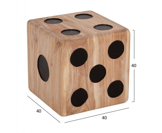ΣΚΑΜΠΟ ΖΑΡΙ HM7898 ΞΥΛΟ ΤΕΑΚ ΣΕ WHITE WASH ΧΡΩΜΑ 40x40x40 εκ. - ΠΟΥΦ - ΣΚΑΜΠΟ - ΜΠΑΟΥΛΟ στο Milonadakis.gr