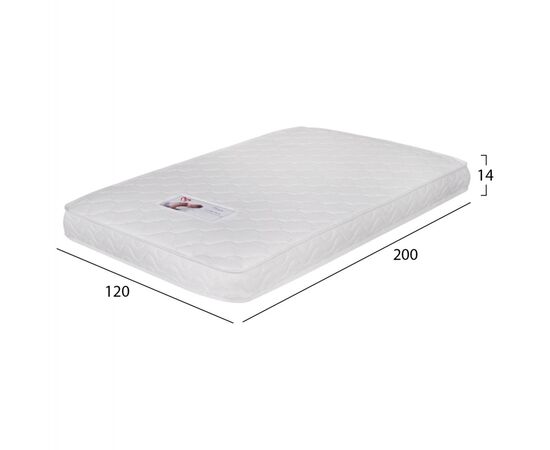 ΣΤΡΩΜΑ ΜΕ FOAM ΧΩΡΙΣ ΕΛΑΤΗΡΙΑ JORDY 120X200x15Y-- HM374.08  (ROLL PACKING) ΛΕΥΚΟ - FOAM στο Milonadakis.gr