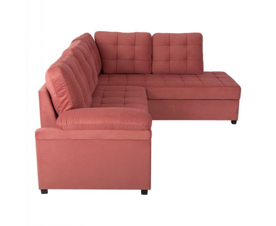 ΚΑΝΑΠΕΣ ΚΡΕΒΑΤΙ JADE HM3144.03R ΔΕΞΙΑ ΓΩΝΙΑ ΣΑΠΙΟ ΜΗΛΟ ΒΕΛΟΥΔΟ 250x80-180x73-88Υεκ. - ΚΑΝΑΠΕΔΕΣ-ΣΑΛΟΝΙΑ στο Milonadakis.gr