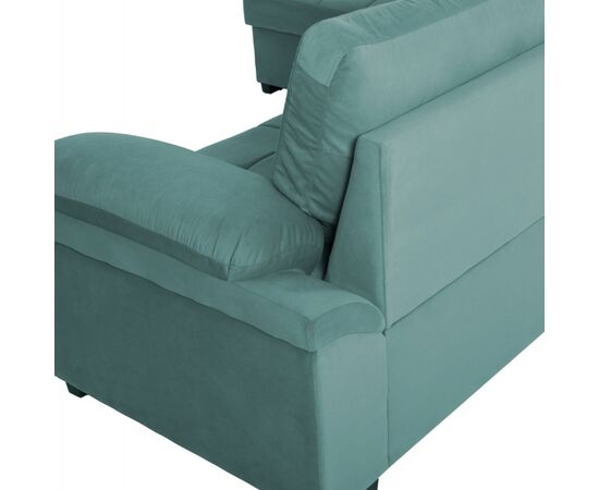 ΚΑΝΑΠΕΣ ΚΡΕΒΑΤΙ JADE HM3144.04L ΑΡΙΣΤΕΡΗ ΓΩΝΙΑ ΒΕΡΑΜΑΝ ΒΕΛΟΥΔΟ 250x80-180x73-88Υεκ. - ΚΑΝΑΠΕΔΕΣ-ΣΑΛΟΝΙΑ στο Milonadakis.gr