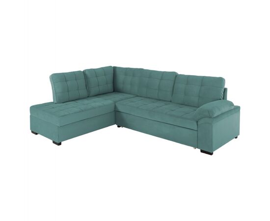 ΚΑΝΑΠΕΣ ΚΡΕΒΑΤΙ JADE HM3144.04L ΑΡΙΣΤΕΡΗ ΓΩΝΙΑ ΒΕΡΑΜΑΝ ΒΕΛΟΥΔΟ 250x80-180x73-88Υεκ. - ΚΑΝΑΠΕΔΕΣ-ΣΑΛΟΝΙΑ στο Milonadakis.gr