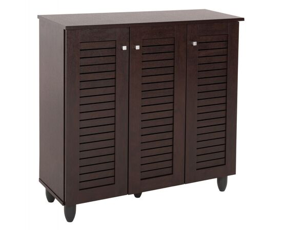 ΠΑΠΟΥΤΣΟΘΗΚΗ-ΝΤΟΥΛΑΠΑ PROLLY HM9609.01 ΜΕΛΑΜΙΝΗ WENGE-3ΠΟΡΤΕΣ-4ΡΑΦΙΑ 87x32x88Υεκ. - ΝΤΟΥΛΑΠΙΑ - ΠΑΠΟΥΤΣΟΘΗΚΕΣ στο Milonadakis.gr