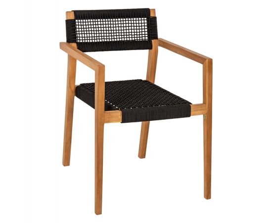 ΠΟΛΥΘΡΟΝΑ CHARLOTTE HM9637.02 ΞΥΛΟ TEAK ΦΥΣΙΚΟ & ΜΑΥΡΟ ΣΧΟΙΝΙ 59x54x83Y εκ. - ΚΑΡΕΚΛΕΣ - ΠΟΛΥΘΡΟΝΕΣ ΕΣ. στο Milonadakis.gr