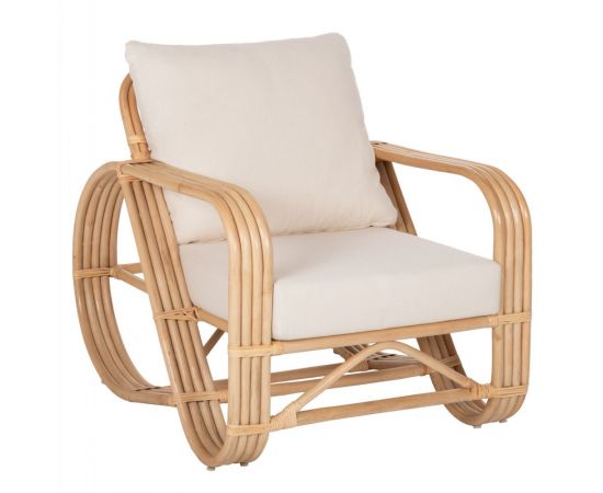 ΠΟΛΥΘΡΟΝΑ BARONESS HM9813 ΦΥΣΙΚΟ RATTAN ΚΑΙ ΛΕΥΚΑ ΜΑΞΙΛΑΡΙΑ 81x90x92Yεκ. - ΚΑΡΕΚΛΕΣ - ΠΟΛΥΘΡΟΝΕΣ ΕΣ. στο Milonadakis.gr