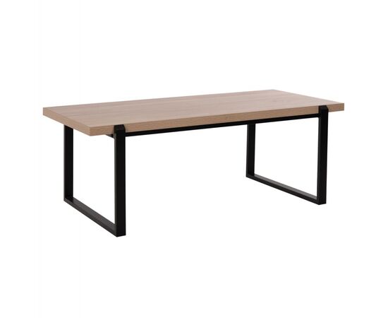 ΤΡΑΠΕΖΙ ΣΑΛΟΝΙΟΥ SHABEN HM9585.03 MDF SONOMA-ΜΑΥΡΗ ΜΕΤΑΛΛΙΚΗ ΒΑΣΗ 120x60X46Yεκ. - ΤΡΑΠΕΖΑΚΙΑ ΣΑΛΟΝΙΟΥ στο Milonadakis.gr