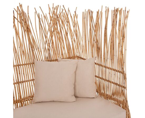 ΚΑΝΑΠΕΣ ΕΞ. ΧΩΡΟΥ ZEPHYR HM5988 ΚΑΛΑΜΙΑ RATTAN ΦΥΣΙΚΟ-ΜΠΕΖ ΜΑΞΙΛΑΡΙΑ 200x120x142Yεκ. - ΚΑΝΑΠΕΔΕΣ στο Milonadakis.gr