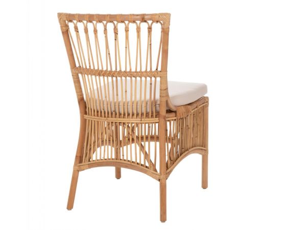 ΚΑΡΕΚΛΑ THALIN HM9834 RATTAN ΣΕ ΦΥΣΙΚΟ-ΜΑΞΙΛΑΡΙ ΣΕ ΛΕΥΚΟ 53x58x91Υεκ. - ΚΑΡΕΚΛΕΣ - ΠΟΛΥΘΡΟΝΕΣ ΕΣ. στο Milonadakis.gr